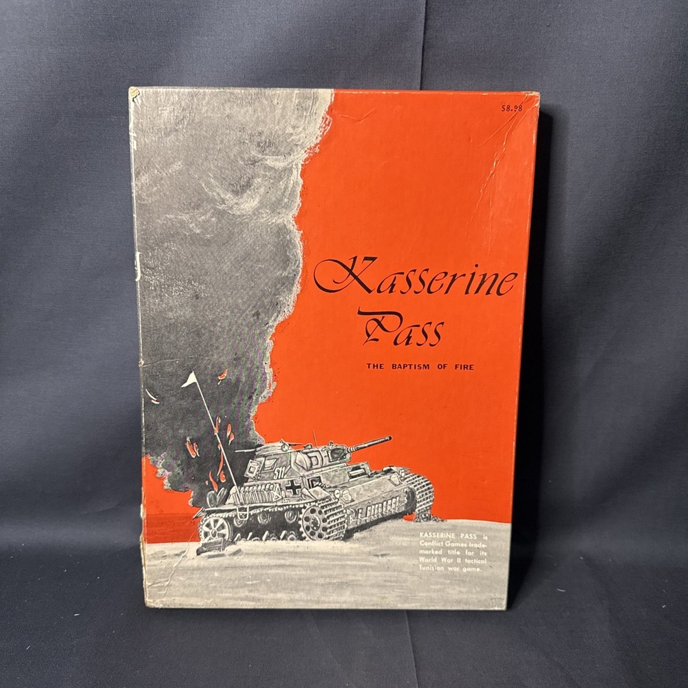 Conflict Games - KASSERINE PASS - The Baptism of Fire Afrika Unpunched